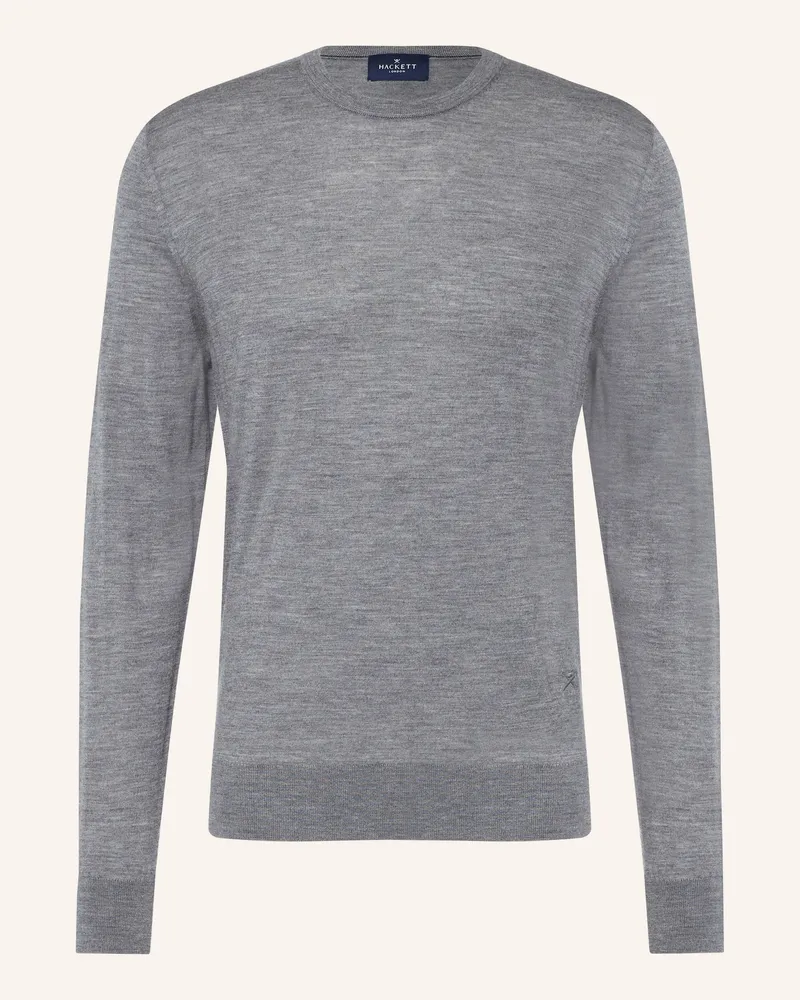 Hackett Pullover Aus Merinowolle grau Grau