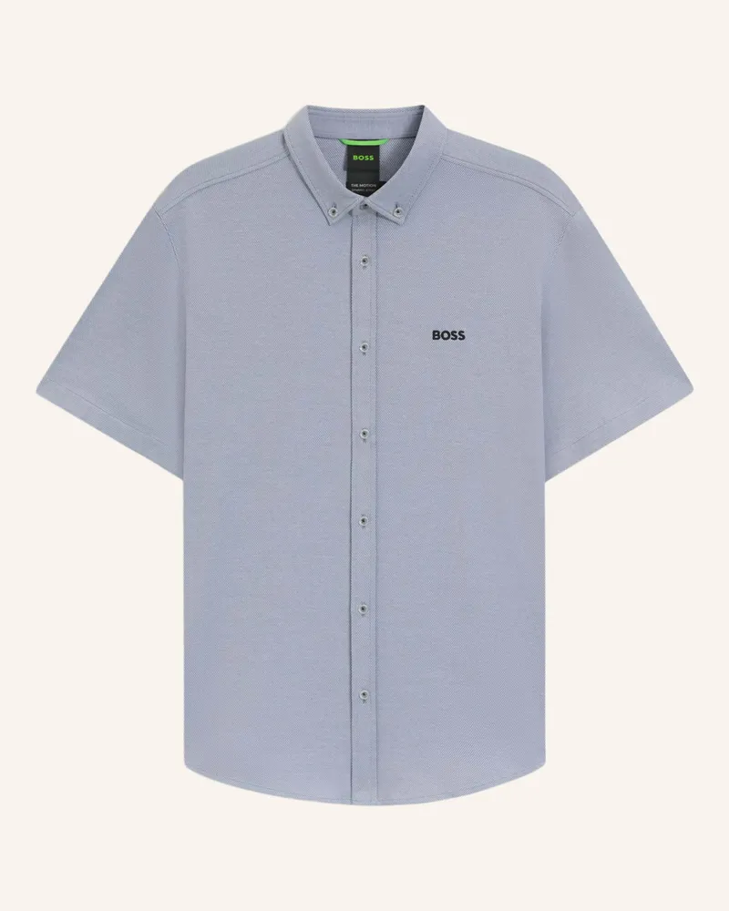 HUGO BOSS Casual Hemd B_MOTION S Regular Fit Dunkelgrau