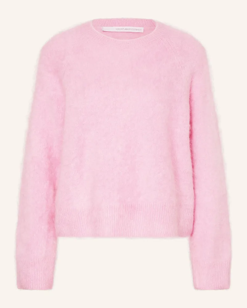 Herzen's Angelegenheit Cashmere-Pullover Rosa