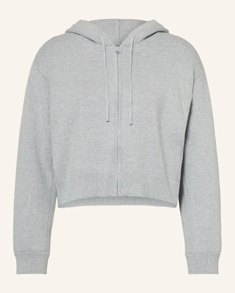 Mandala Strickjacke grau Grau