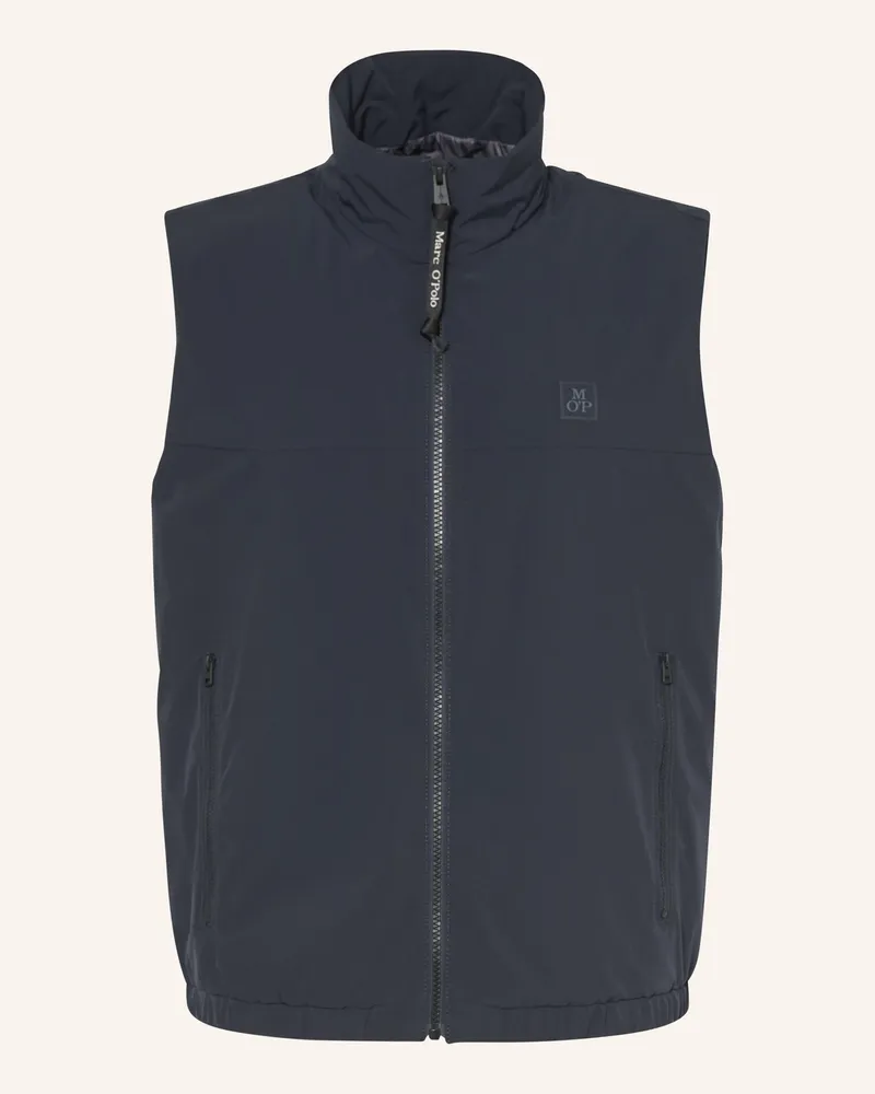 Marc O'Polo Weste blau Dunkelblau