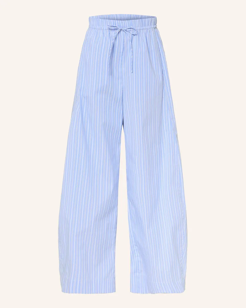 Mrs & HUGS Marlenehose blau Hellblau