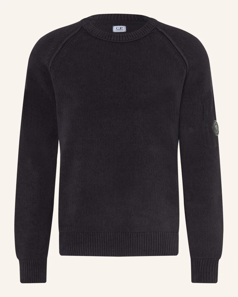 C.P. Company Pullover schwarz Dunkelblau