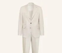 Anzug Slim Fit mit Leinen