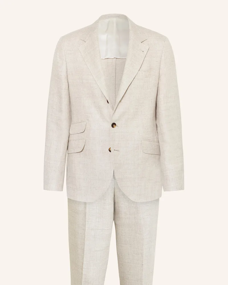 Brunello Cucinelli Anzug Slim Fit mit Leinen C2165