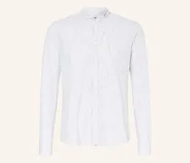 Trachtenhemd Lenz Slim Fit Mit Stehkragen blau