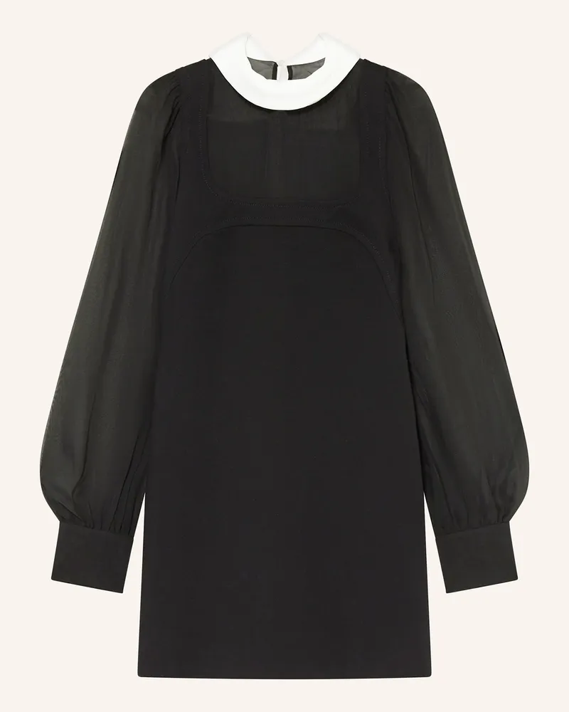 Dorothee Schumacher Cocktailkleid EMOTIONAL ESSENCE mit Schluppe Schwarz