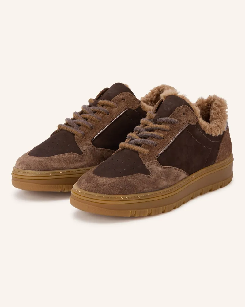 paul green Sneaker braun Dunkelbraun
