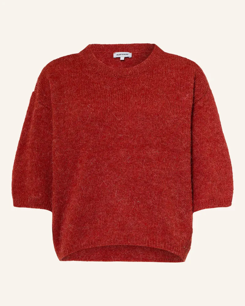 More & More Pullover Mit 3/4-Arm orange Dunkelrot