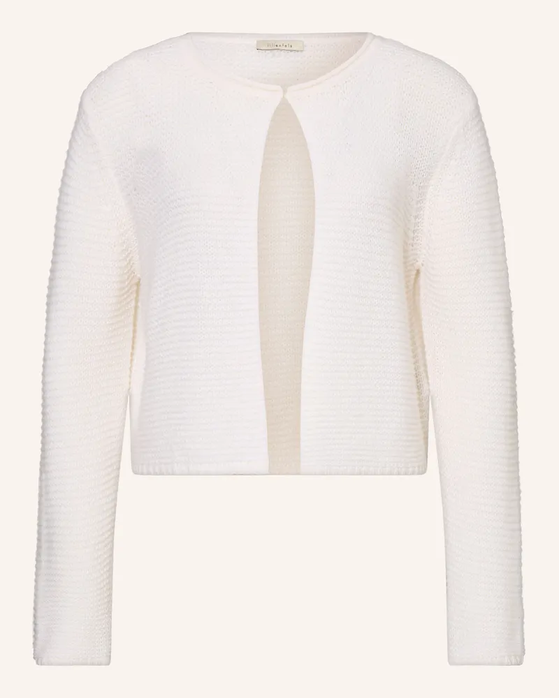 lilienfels Strickjacke mit Cashmere Ecru