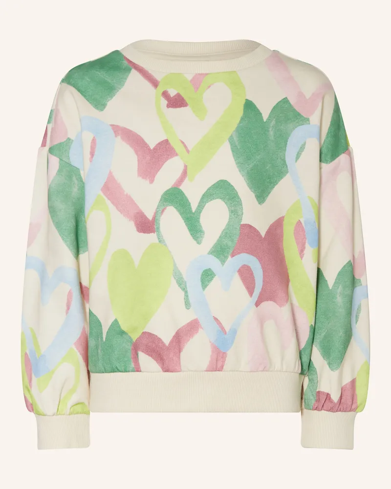 S.Oliver Sweatshirt weiss Ecru