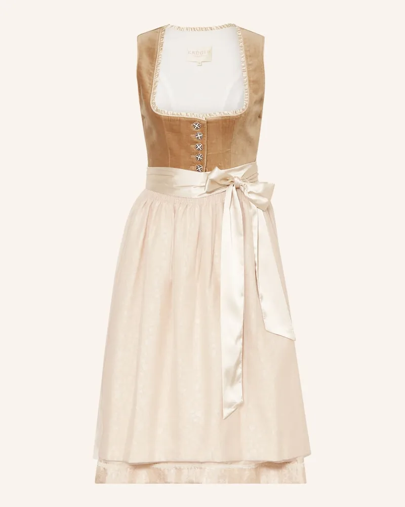 Krüger Dirndl Beige