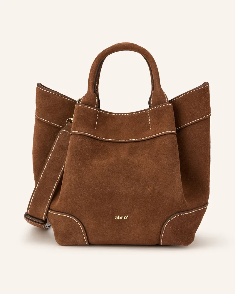Abro Handtasche Essential Small braun Braun