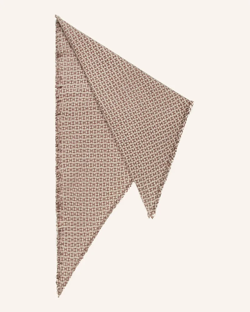 hemisphere Dreieckstuch aus Cashmere Braun