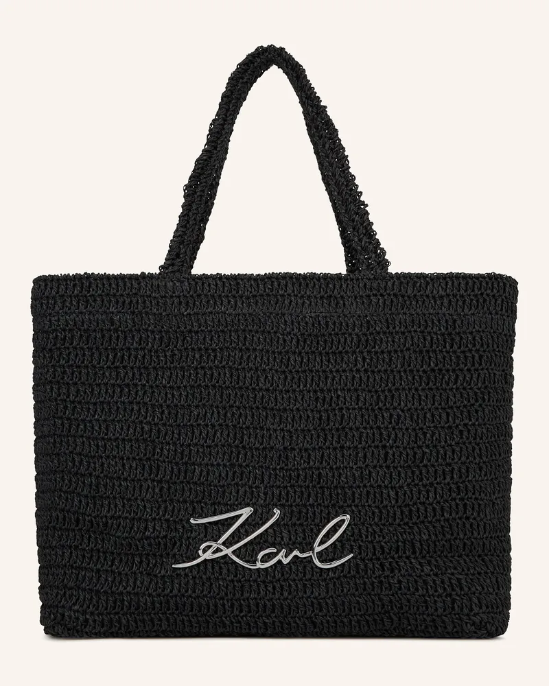 Karl Lagerfeld Strandtasche Schwarz