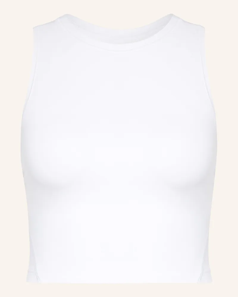 ON Cropped-Top STUDIO Weiss