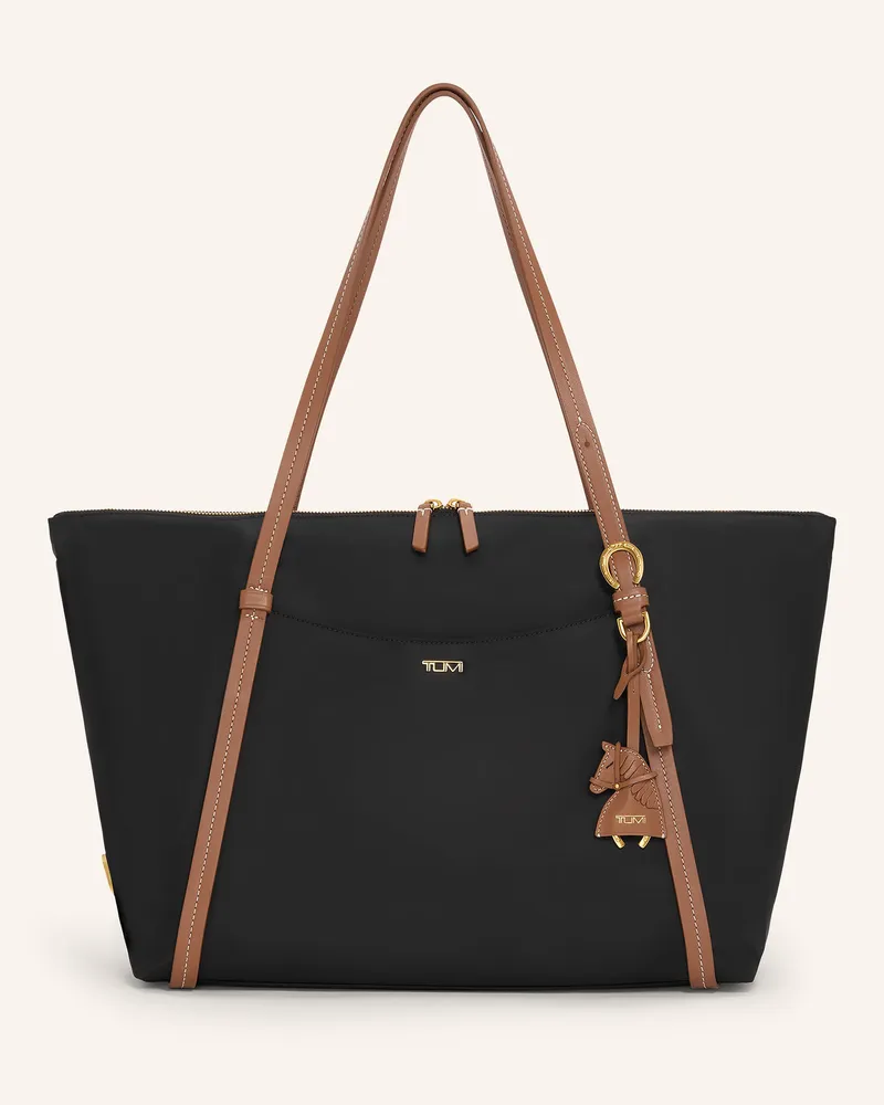 Tumi Voyageur Shopper Q Tote schwarz Schwarz