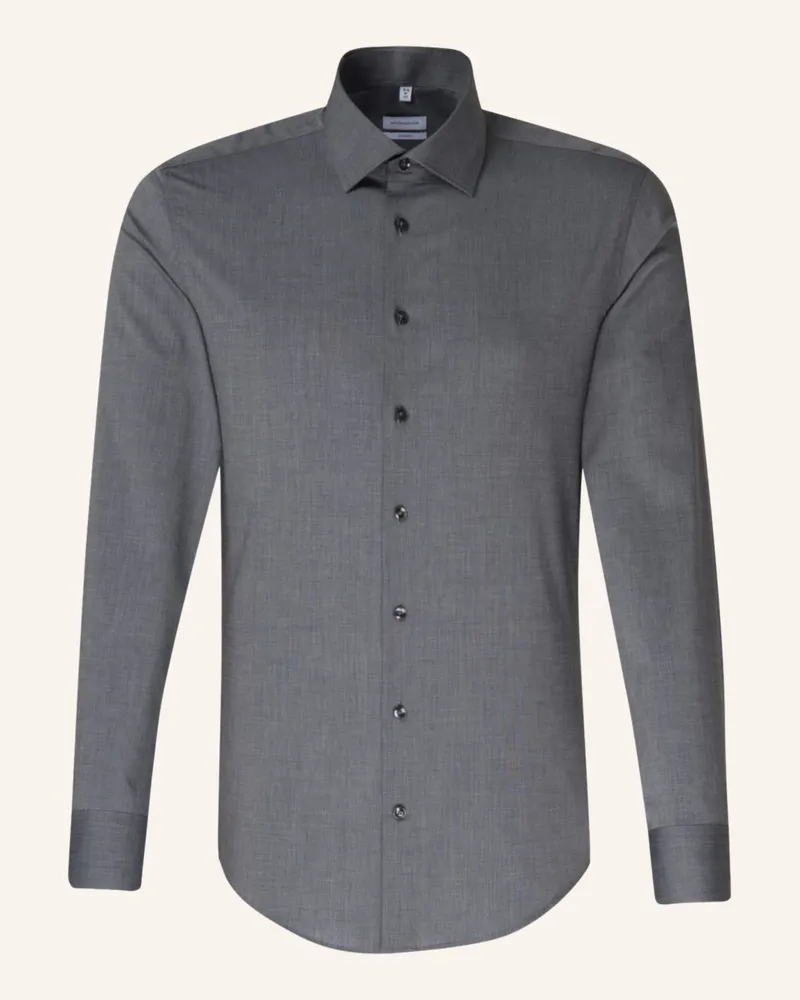 Seidensticker Business Hemd Shaped Fit grau Grau