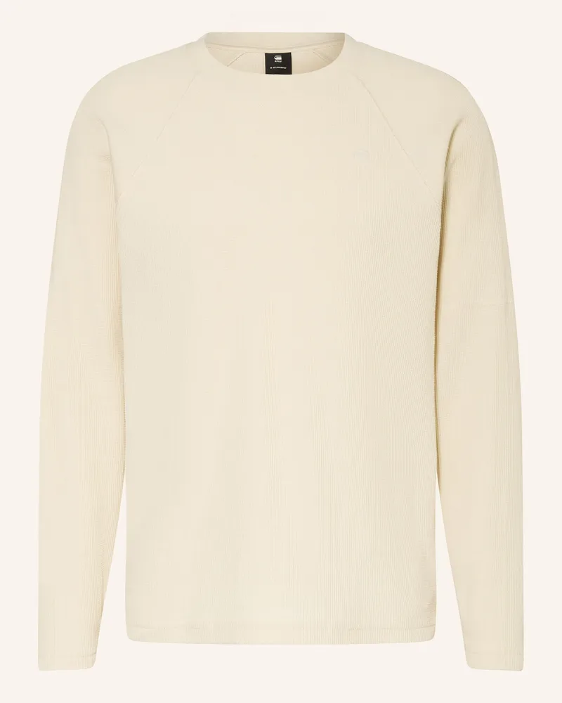 G-STAR RAW Longsleeve TWEETER Creme