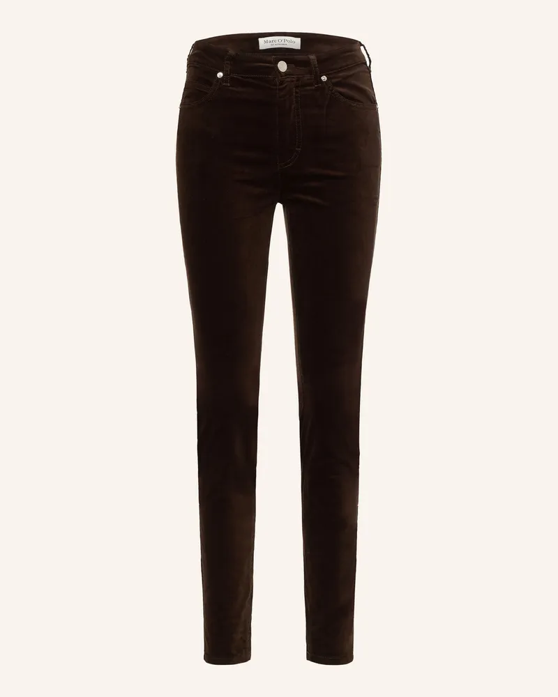 Marc O'Polo Skinny Jeans braun 0344