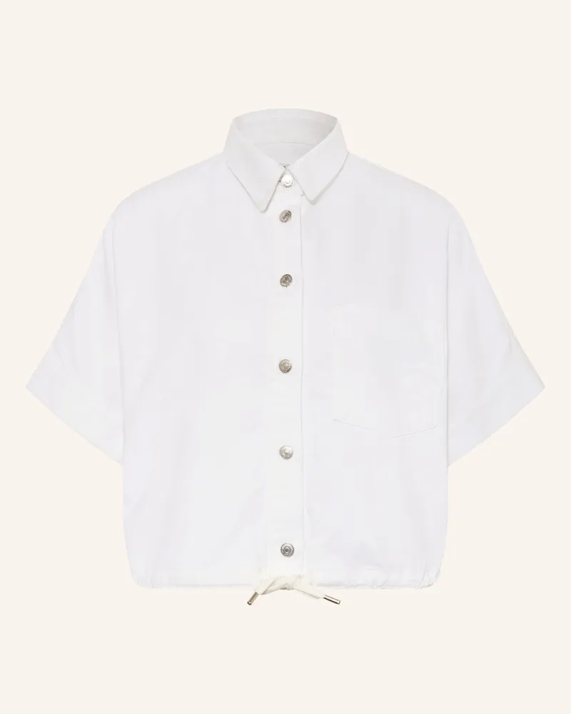 Marc O'Polo Jeansbluse weiss Weiss