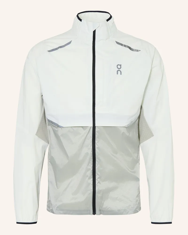 ON Laufjacke WEATHER Hellgrau