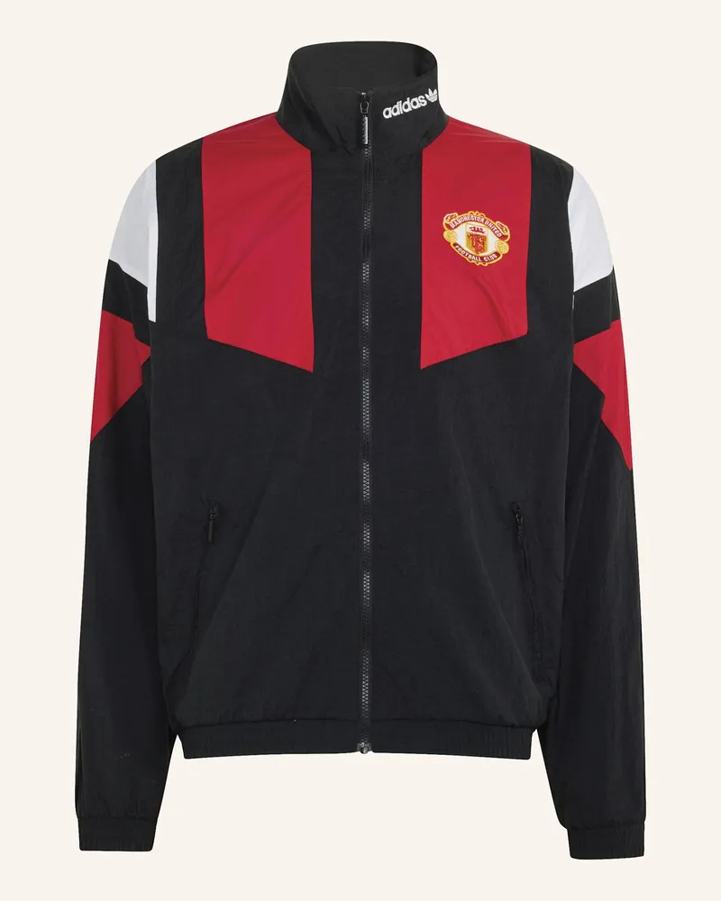 adidas Manchester United Eqt Track Top schwarz Schwarz