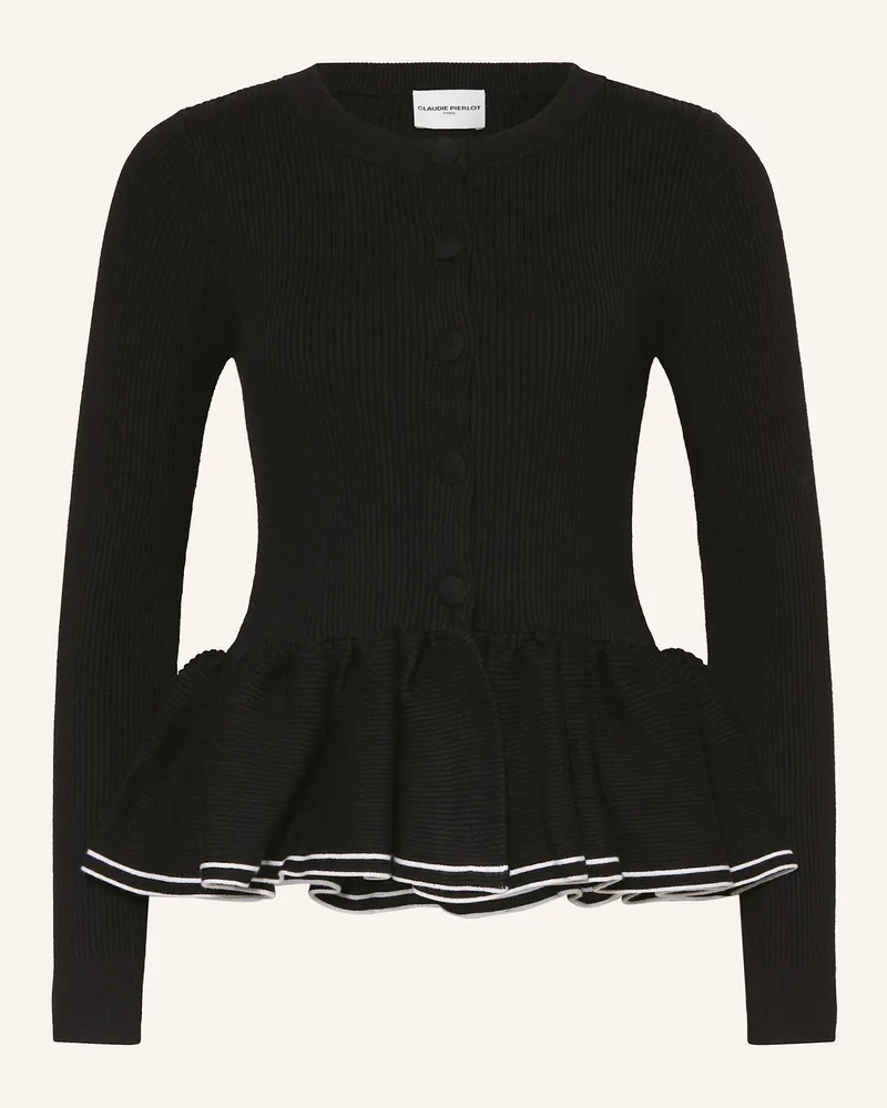 Claudie Pierlot Strickjacke Schwarz