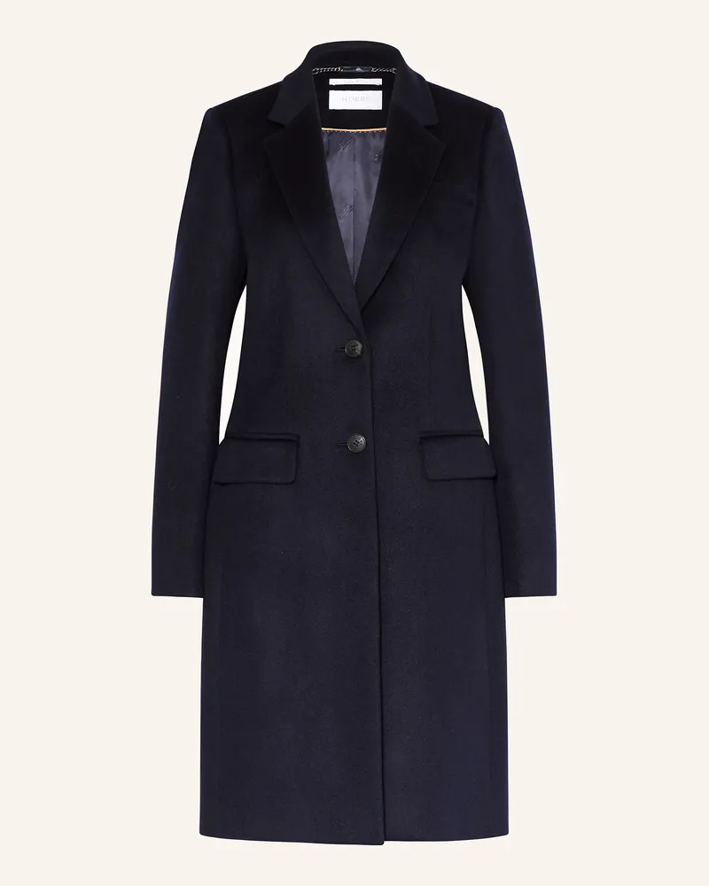 HOBBS London Wollmantel Cavendish blau Dunkelblau