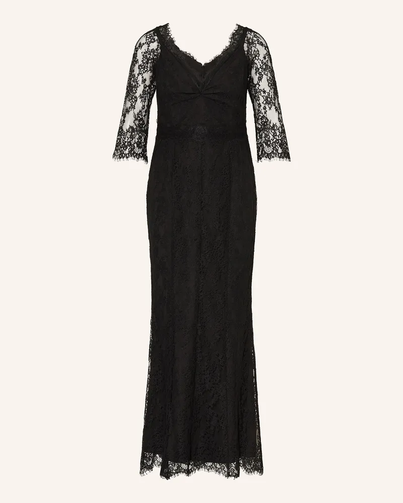 Marc Cain Abendkleid Aus Spitze Mit 3/4-Arm schwarz 900