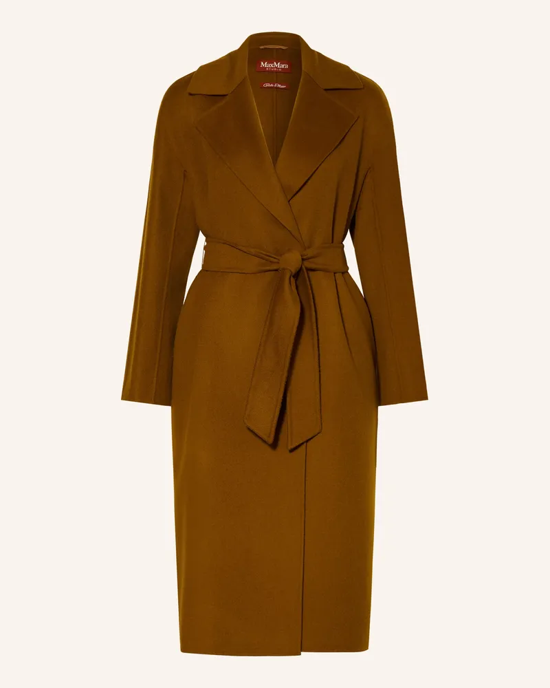 Max Mara Wollmantel Cles braun Braun