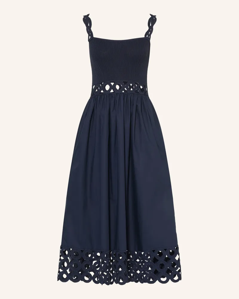 Reiss Kleid Rita Mit Cut-Outs blau Dunkelblau