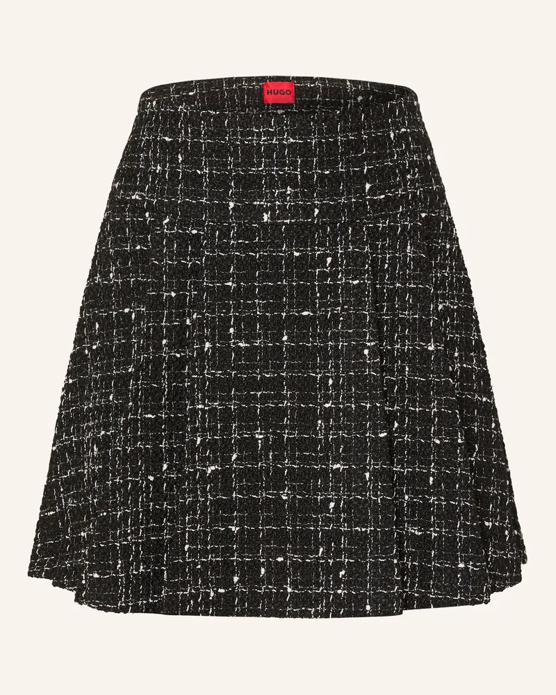 HUGO BOSS Faltenrock RABLUMI Schwarz