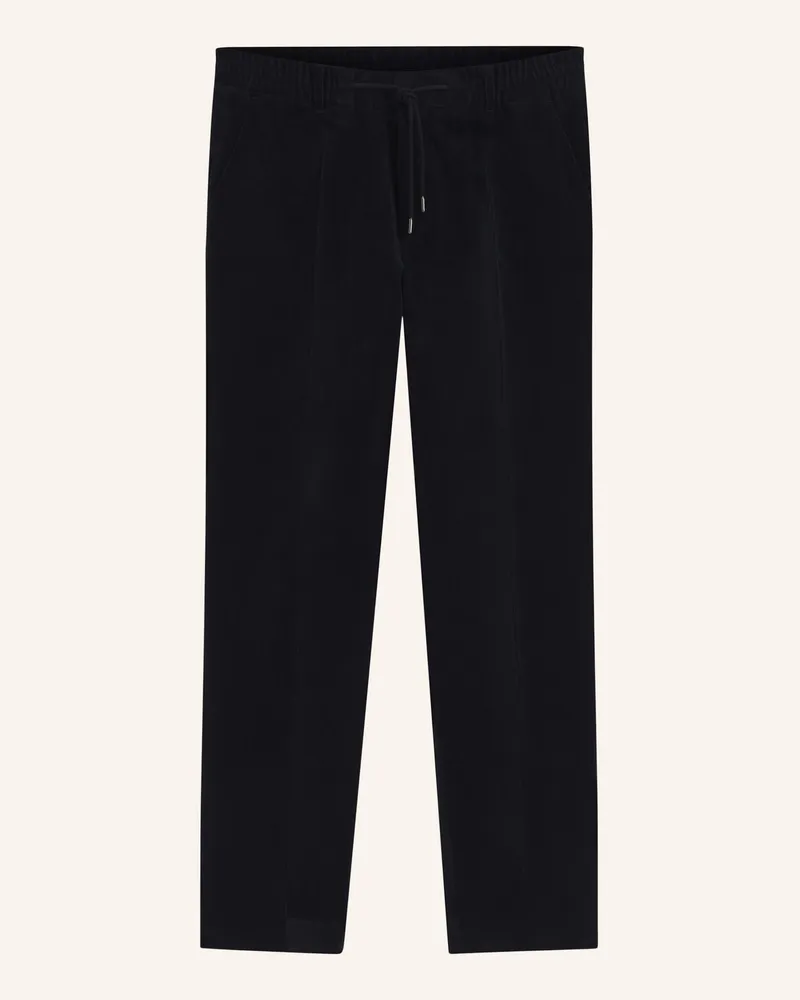 HUGO BOSS Anzughose C-Perin-Rds-Wg-264 Tapered Fit blau Dunkelblau