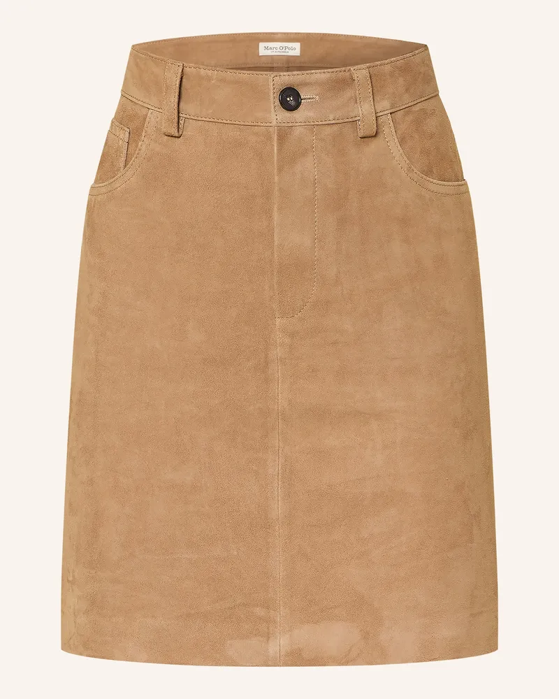 Marc O'Polo Lederrock beige Camel