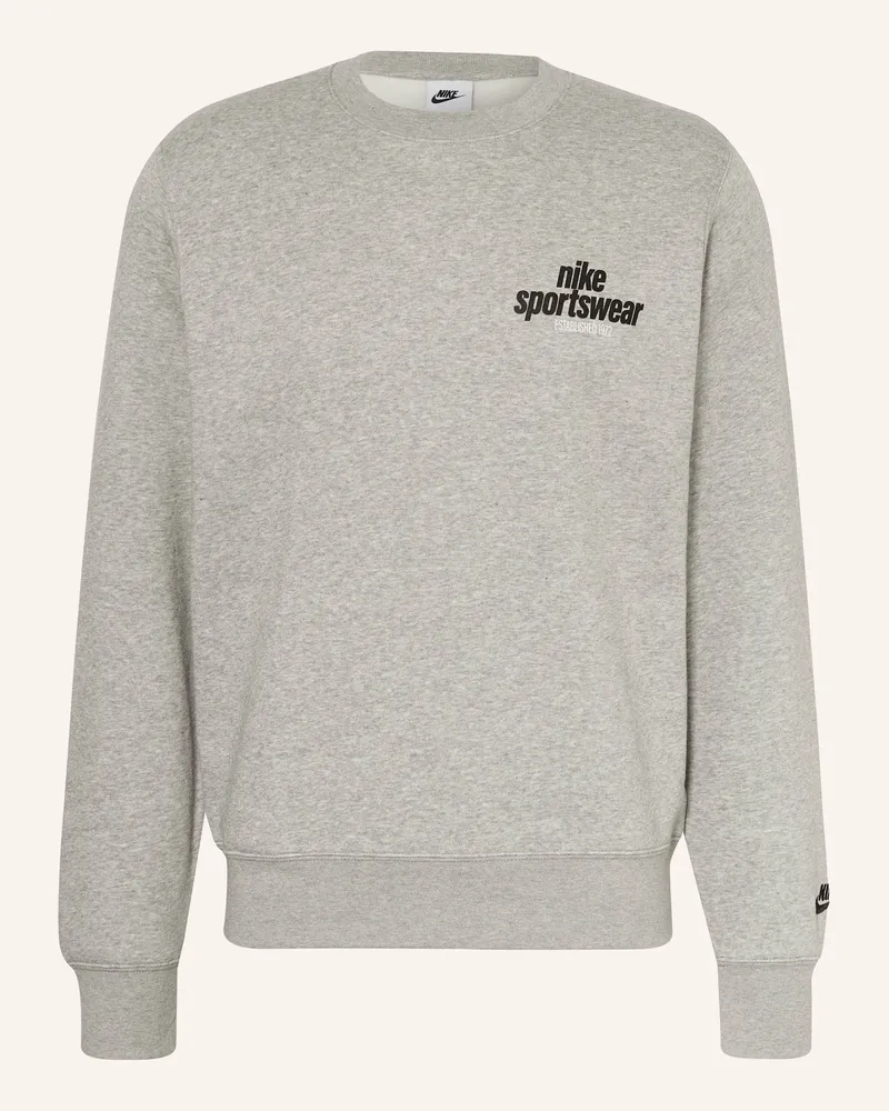 Nike Sweatshirt Club grau Hellgrau