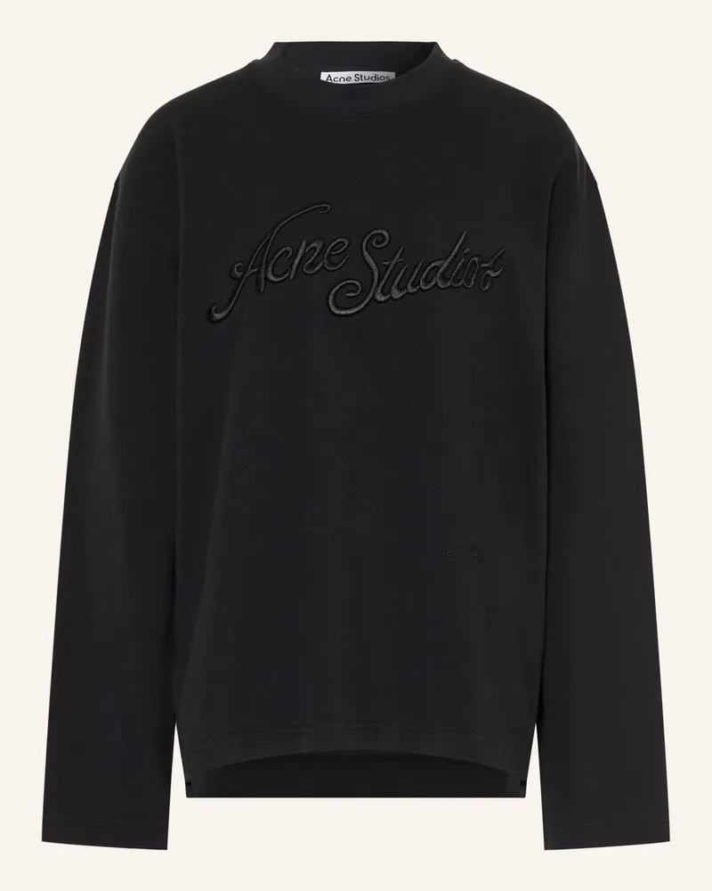 Acne Studios Longsleeve schwarz Schwarz