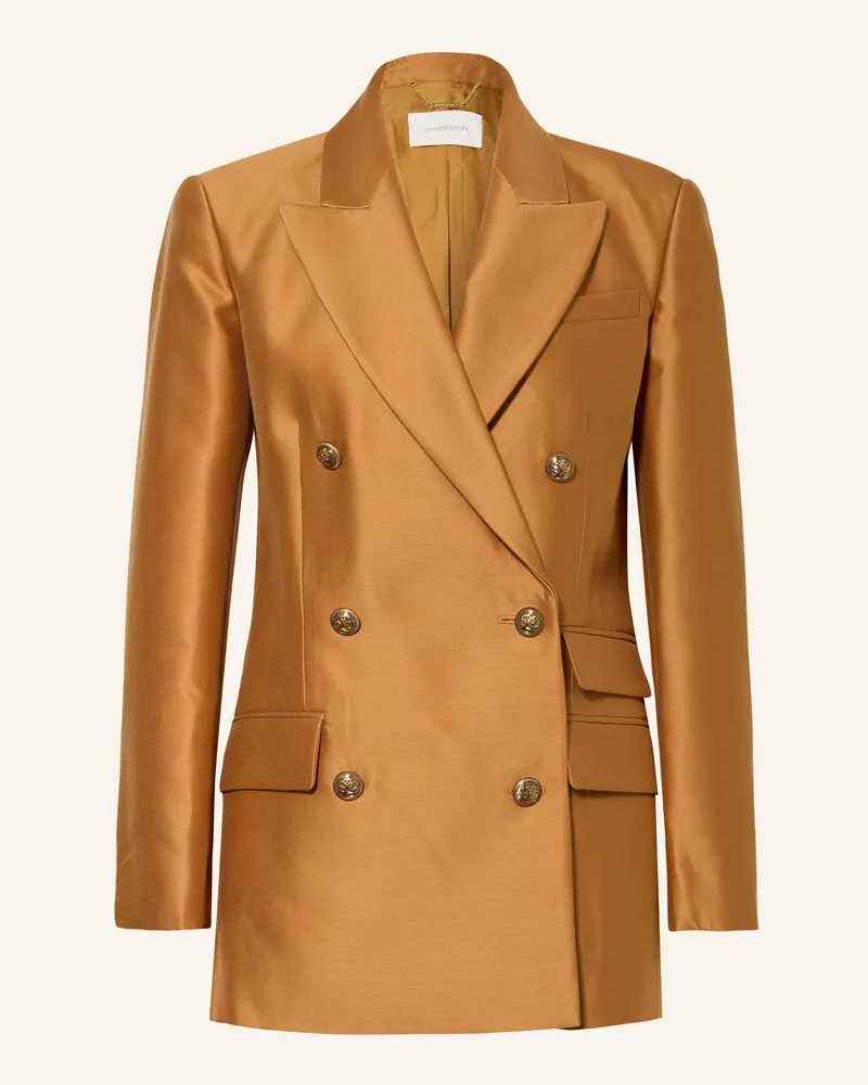 Zimmermann Blazer Hypnotic braun Cognac