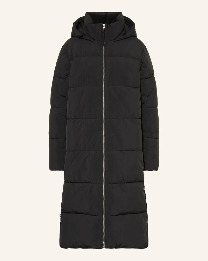 Closed Steppmantel Schwarz