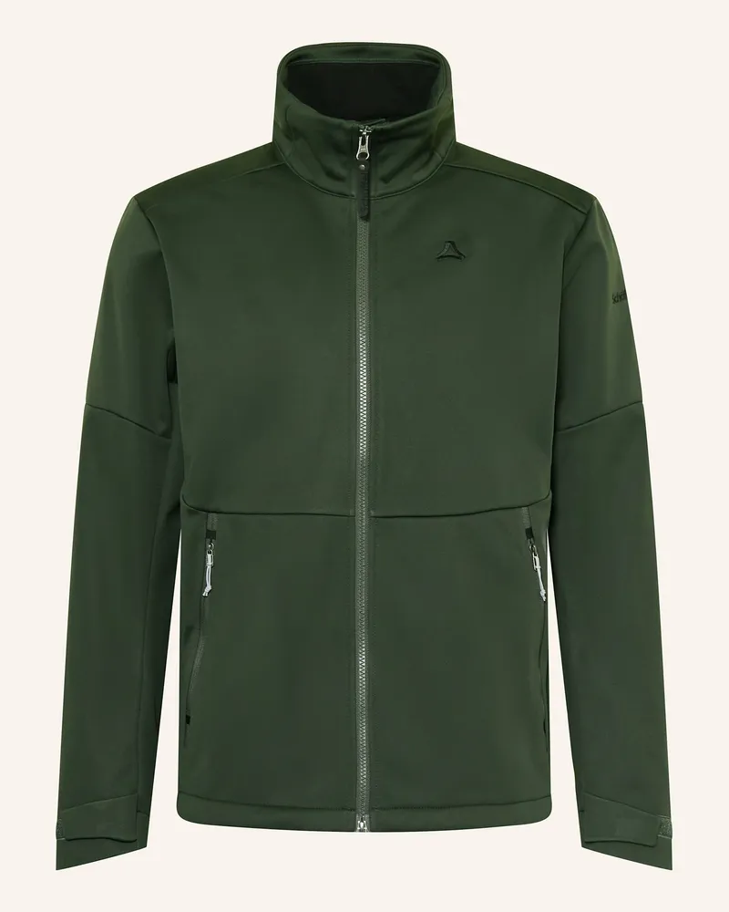 Schöffel Softshell-Jacke FRACON Dunkelgrün