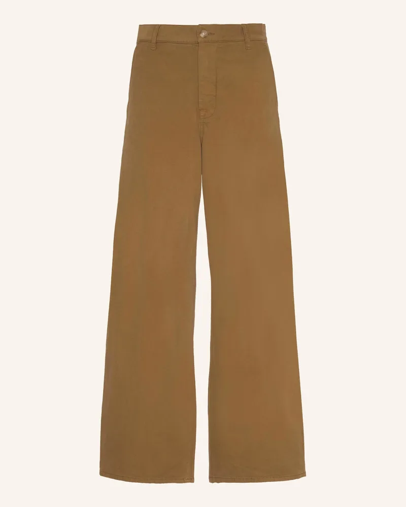 7 for all mankind Pants Bonnie Wide Leg Fit beige Beige