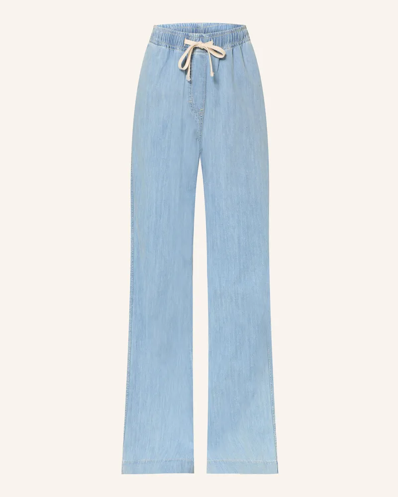 Juvia Wide Leg Jeans Nadine blau 802