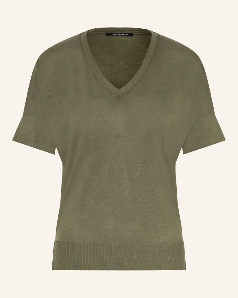 Luisa Cerano T-Shirt gruen Khaki