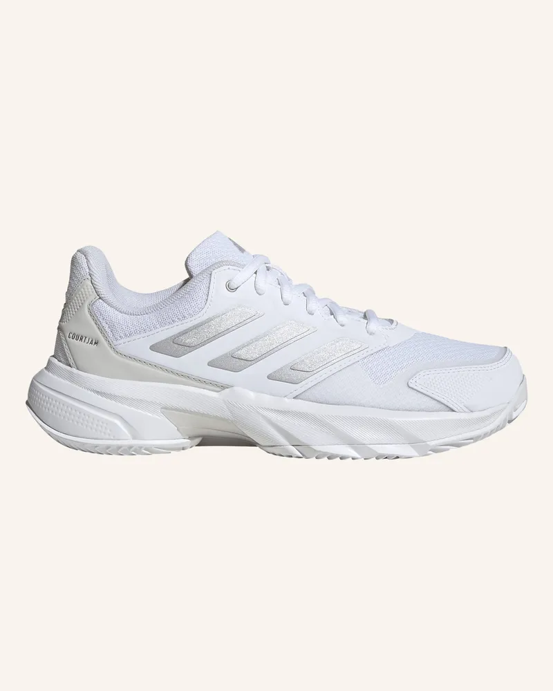 adidas Tennisschuhe Courtjam Control 3 weiss Weiss