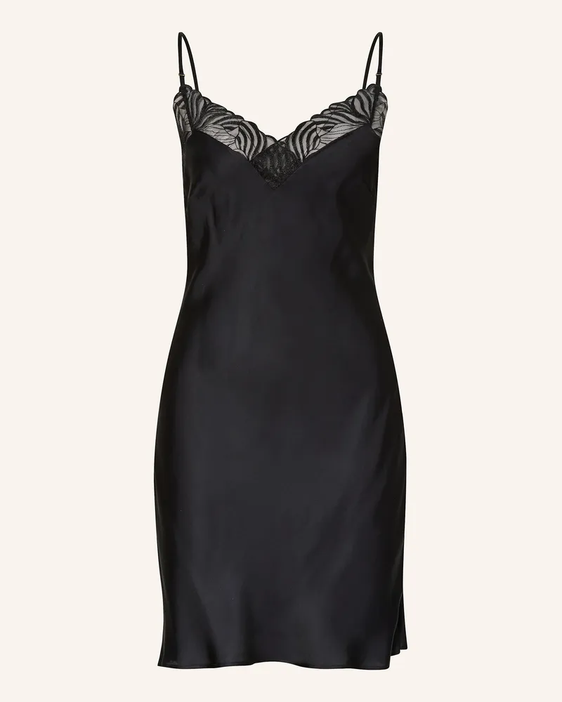 Chantelle Negligé LEGEND aus Satin Schwarz