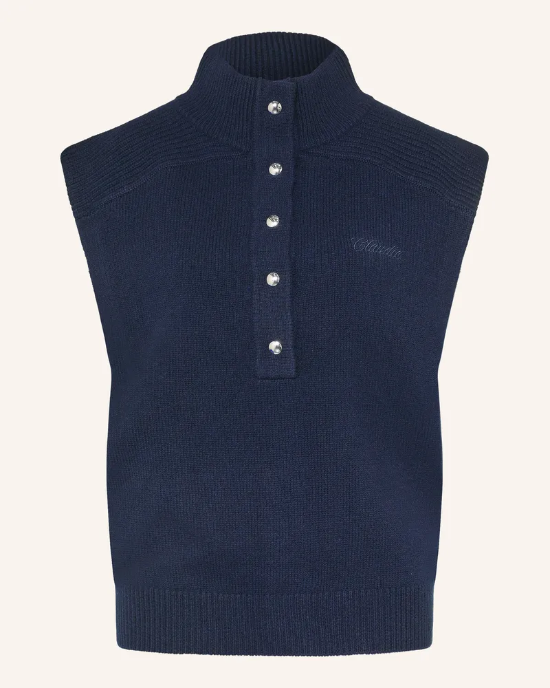 Claudie Pierlot Pullunder blau Dunkelblau