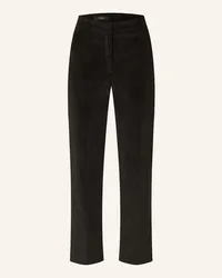 Max Mara 7/8-Cordhose MARRUCA Schwarz