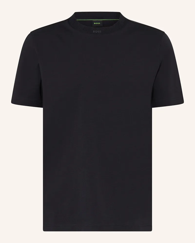 HUGO BOSS T-Shirt TEE RIB Dunkelblau