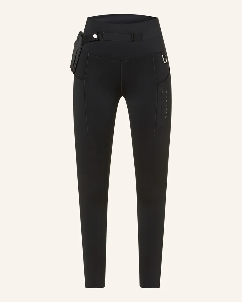 Nike Lauf-Tights TRAIL GO Schwarz