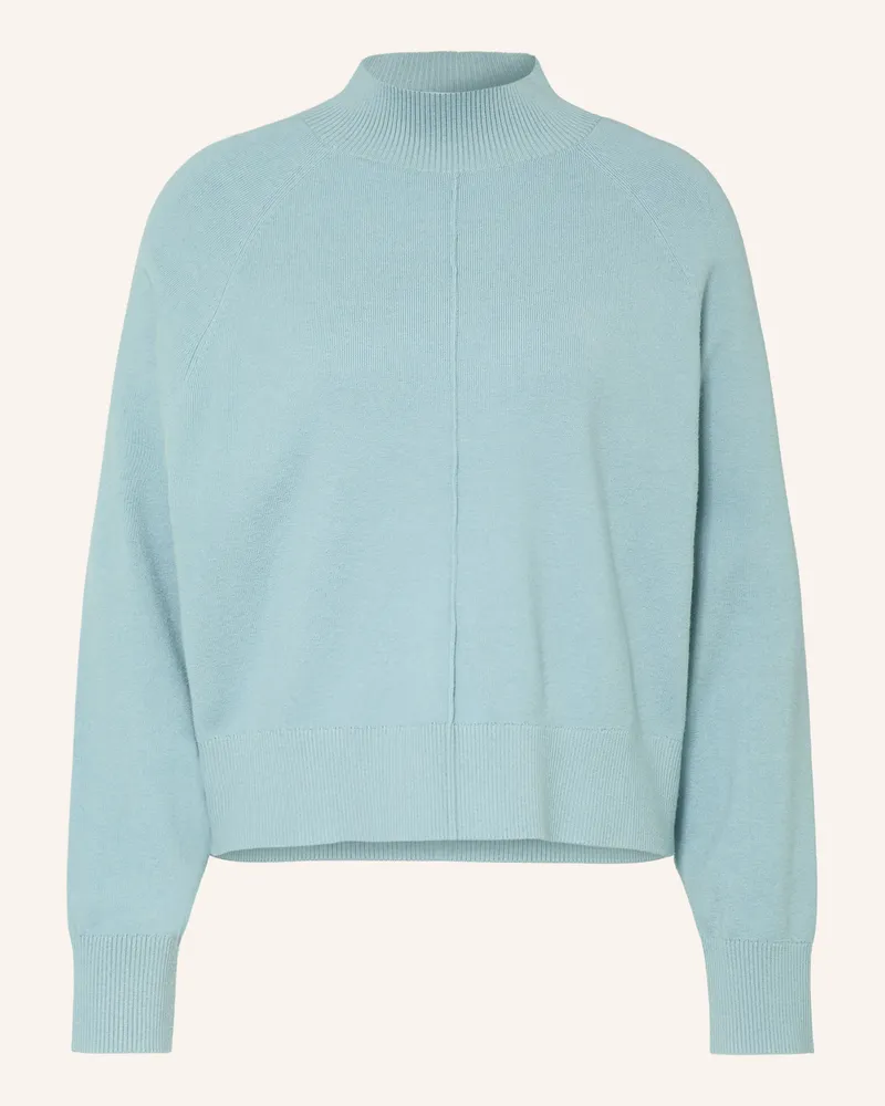 OPUS Pullover Pleem gruen Hellblau